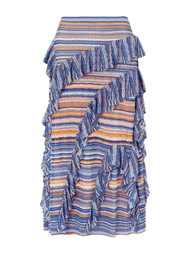 Delila Ruffle Knit Skirt