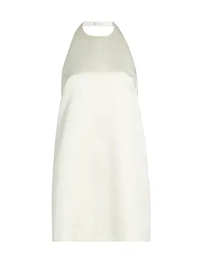 A.L.C. Women's Sophia Shift Halterneck Minidress - Off White - Size 14 | Thumbnail 1 A.L.C. Women's Sophia Shift Halterneck Minidress - Off White - Size 14 | Thumbnail 1