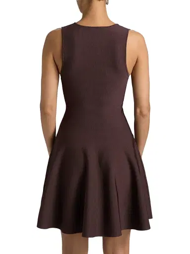 A.L.C. Women's Sera Sleeveless Minidress - Deepest Brown - Size XL | Thumbnail 5 A.L.C. Women's Sera Sleeveless Minidress - Deepest Brown - Size XL | Thumbnail 5