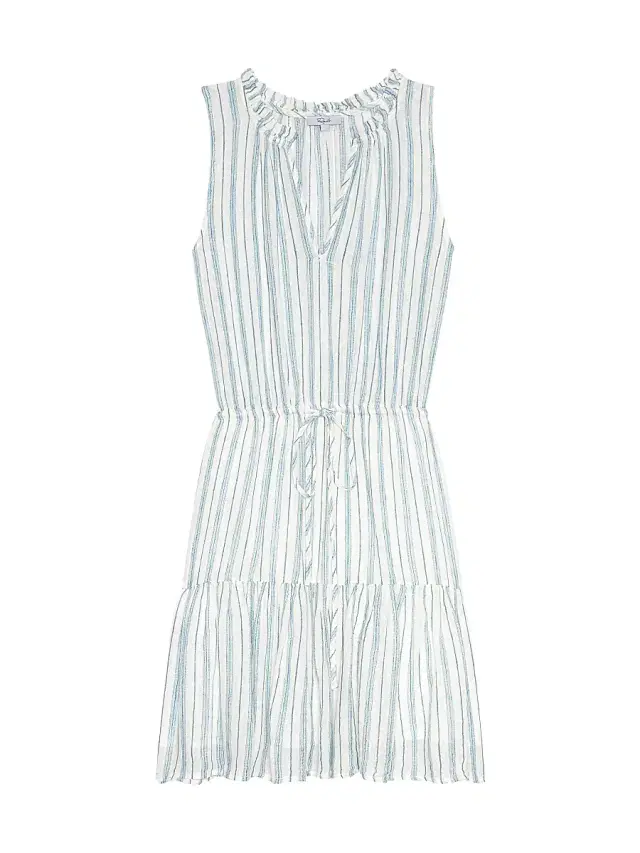 Rails Women's Albany Striped Linen-Blend Minidress - Windward Stripe