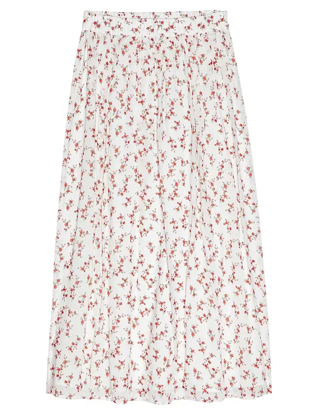 Rails Women's Dax Cotton Floral Midi-Skirt - Rouge Romantic