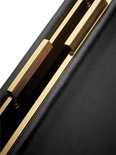 Nili Lotan Women's Anjelica Leather Clutch - Black | Thumbnail 3 Nili Lotan Women's Anjelica Leather Clutch - Black | Thumbnail 3