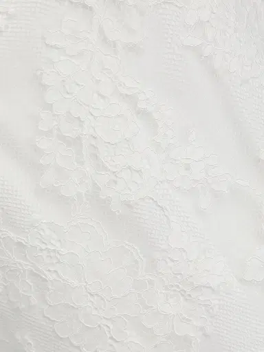 Retrofête Women's Xylina Lace Minidress - Ivory - Size Large | Thumbnail 7