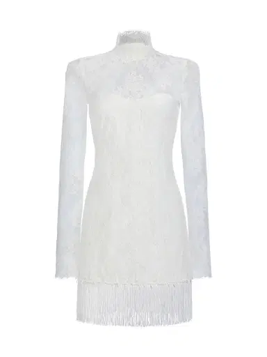 Retrofête Women's Xylina Lace Minidress - Ivory - Size Large | Thumbnail 1
