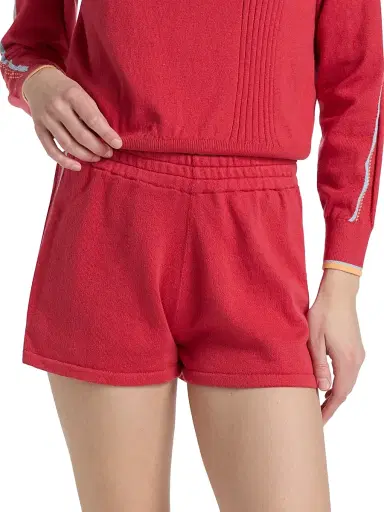 Guest In Residence Women's Runner Cotton-Cashmere Shorts | Thumbnail 3 Guest In Residence Women's Runner Cotton-Cashmere Shorts | Thumbnail 3