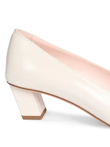 Roger Vivier Women's Belle Vivier 45MM Tortoiseshell-Buckle Leather Pumps | Thumbnail 6 Roger Vivier Women's Belle Vivier 45MM Tortoiseshell-Buckle Leather Pumps | Thumbnail 6