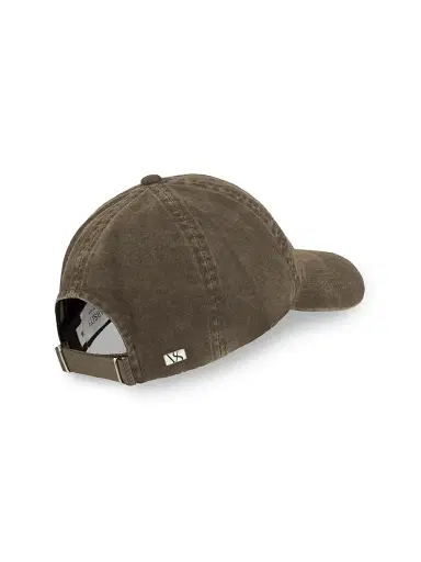 Varsity Headwear Men's Washed Cotton Baseball Cap - Beige - Size Small | Thumbnail 3