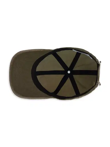 Varsity Headwear Men's Washed Cotton Baseball Cap - Beige - Size Small | Thumbnail 4