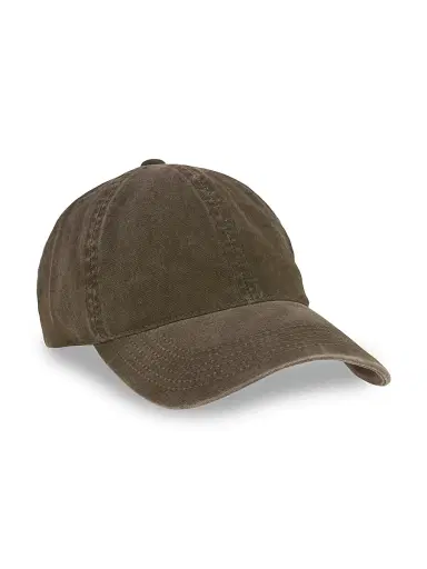 Varsity Headwear Men's Washed Cotton Baseball Cap - Beige - Size Small | Thumbnail 1