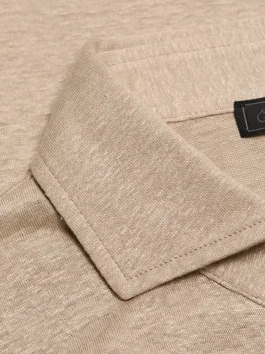 Saks Fifth Avenue Men's COLLECTION Linen Polo Shirt - Beige - Size XXL | Thumbnail 7 Saks Fifth Avenue Men's COLLECTION Linen Polo Shirt - Beige - Size XXL | Thumbnail 7