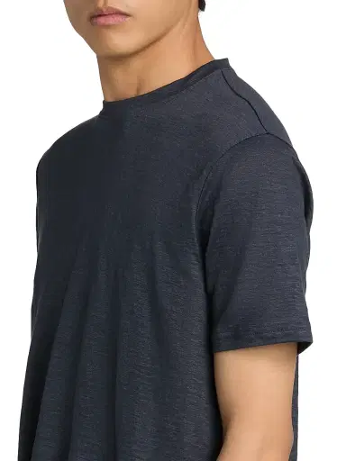 Saks Fifth Avenue Men's Linen Crewneck T-Shirt | Thumbnail 6 Saks Fifth Avenue Men's Linen Crewneck T-Shirt | Thumbnail 6