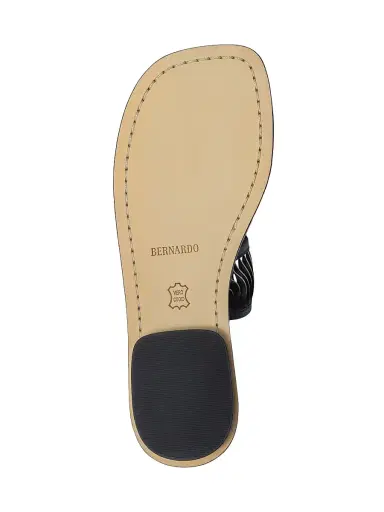 Bernardo 1946 Women's Andorra Flat Sandals - Black | Thumbnail 4
