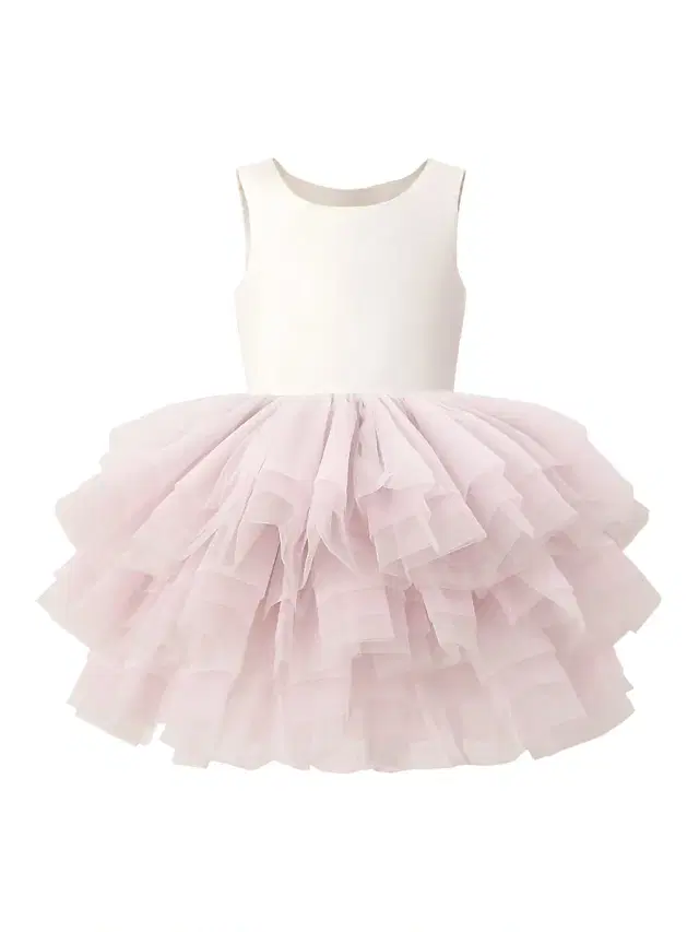 Tulleen Little Girl's & Girl's Selene Dress - White