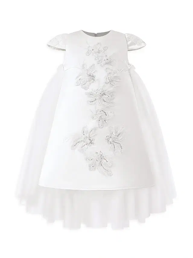 Tulleen Little Girl's & Girl's Briavelle Dress - White