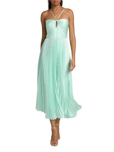 As It May Women's Liv Satin Woven Midi-Dress | Thumbnail 2 As It May Women's Liv Satin Woven Midi-Dress | Thumbnail 2
