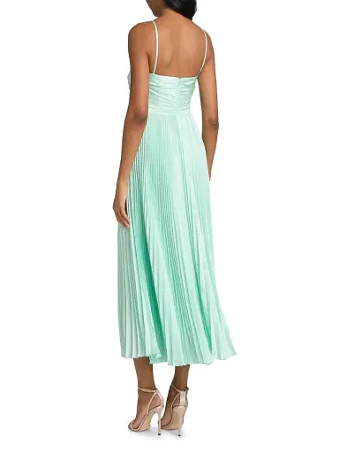 As It May Women's Liv Satin Woven Midi-Dress | Thumbnail 5 As It May Women's Liv Satin Woven Midi-Dress | Thumbnail 5