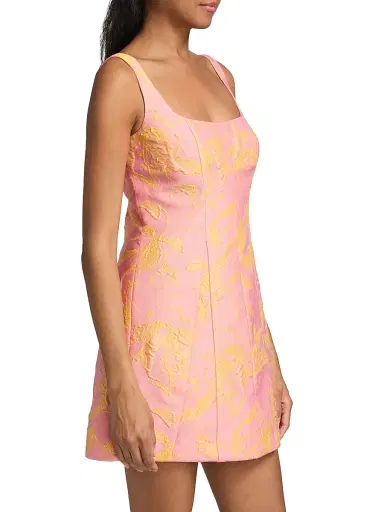 As It May Women's Amira Jacquard Minidress | Thumbnail 4