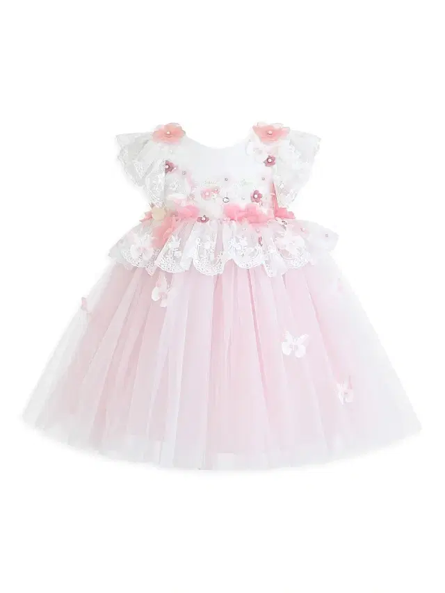 Tulleen Baby Girl's & Little Girl's Skyline Dress - Pink 36 Months