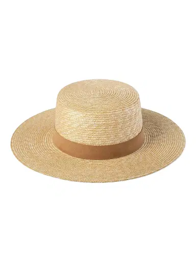 Lack of color Women's Spencer Boater Suede-Trim Straw Hat | Thumbnail 2