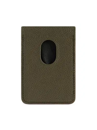 Balenciaga Men's Cash Magnet Card Holder - Dark Green | Thumbnail 2 Balenciaga Men's Cash Magnet Card Holder - Dark Green | Thumbnail 2