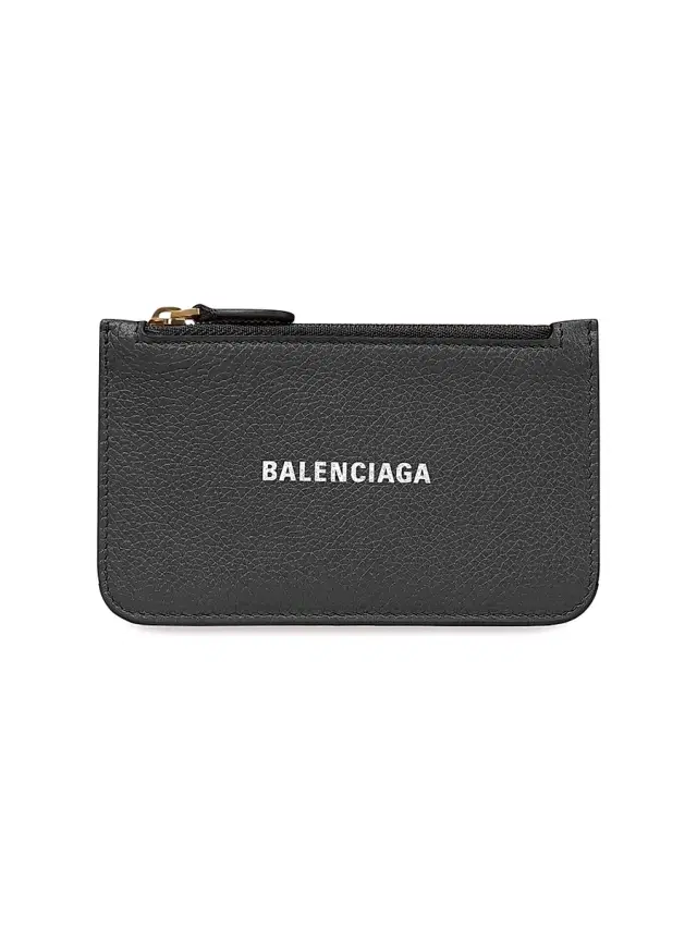 Women's Cash  Long Coin And Card Holder - Black White