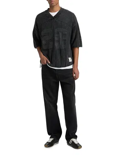 Represent Men's Varsity Knit Jersey - Vintage Grey - Size XXL | Thumbnail 2