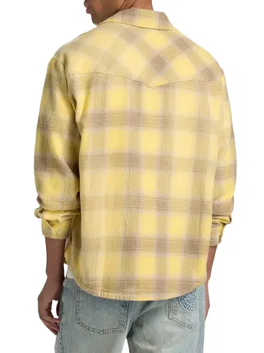 Represent Men's Vintage Cotton Flannel Shirt | Thumbnail 5 Represent Men's Vintage Cotton Flannel Shirt | Thumbnail 5
