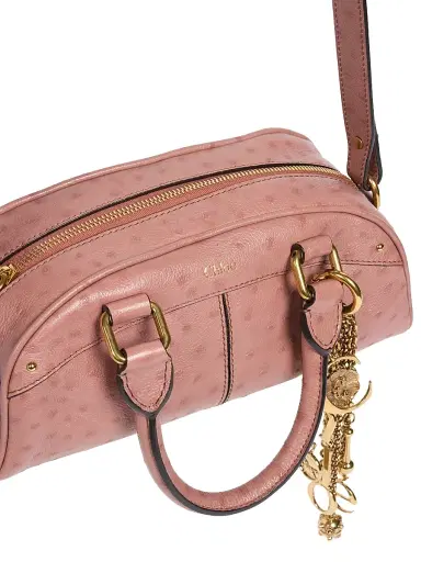 Chloé Women's Leather Bowling Bag - Nougat | Thumbnail 6 Chloé Women's Leather Bowling Bag - Nougat | Thumbnail 6
