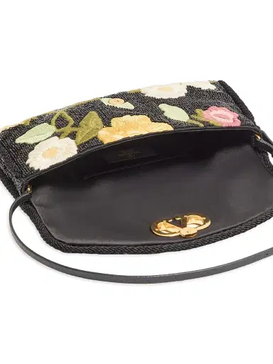 Valentino Garavani Women's Devain Embroidered Shoulder Bag - Multicolored | Thumbnail 5 Valentino Garavani Women's Devain Embroidered Shoulder Bag - Multicolored | Thumbnail 5