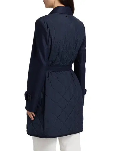 Cinzia Rocca Women's Quilted Belted Trench Coat | Thumbnail 5 Cinzia Rocca Women's Quilted Belted Trench Coat | Thumbnail 5