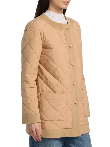 Cinzia Rocca Women's Quilted Patch Pocket Jacket | Thumbnail 4 Cinzia Rocca Women's Quilted Patch Pocket Jacket | Thumbnail 4