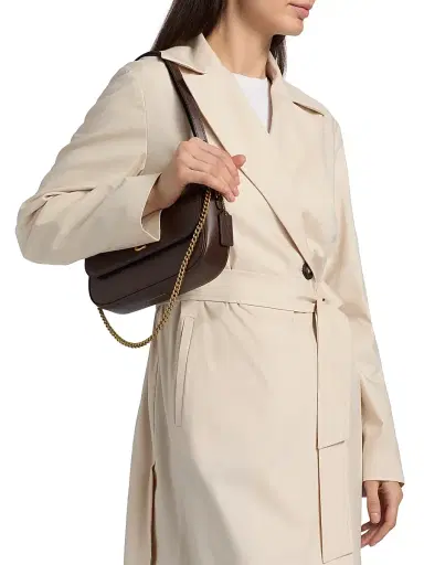 Cinzia Rocca Women's Wrap Cotton-Blend Trench Coat | Thumbnail 6
