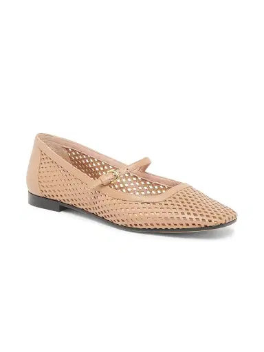Pollini Women's Nina Leather Ballet Flats - Sand - Size 10 | Thumbnail 2 Pollini Women's Nina Leather Ballet Flats - Sand - Size 10 | Thumbnail 2