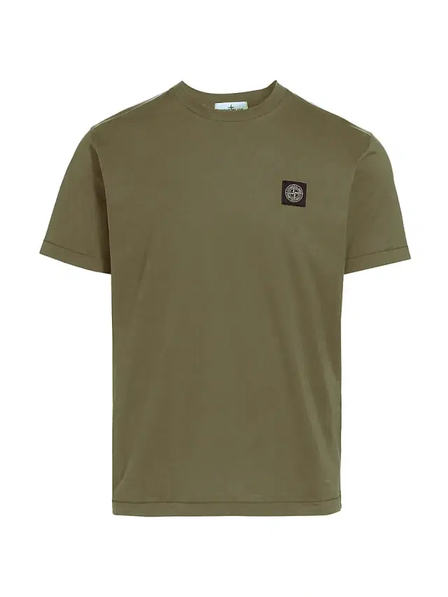 Men's Cotton Crewneck T-Shirt - Military Green