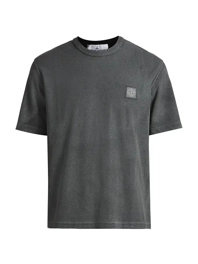 Men's Cotton Crewneck T-Shirt - Black
