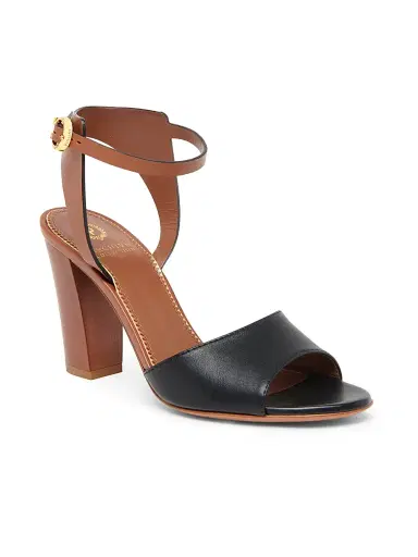 Pollini Women's Rider 90MM Two-Tone Leather Sandals | Thumbnail 2 Pollini Women's Rider 90MM Two-Tone Leather Sandals | Thumbnail 2