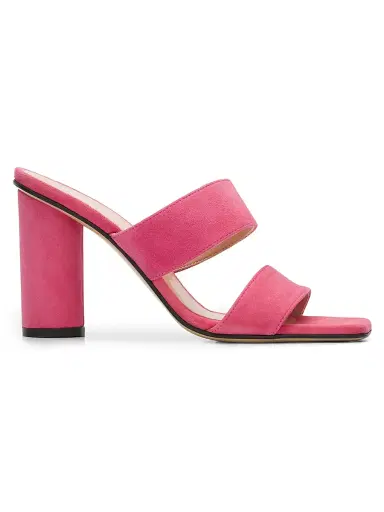 Pollini Women's Sunset 85MM Leather Sandals | Thumbnail 1