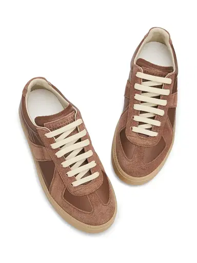 Maison Margiela Women's Replica Leather Platform Sneakers | Thumbnail 4 Maison Margiela Women's Replica Leather Platform Sneakers | Thumbnail 4