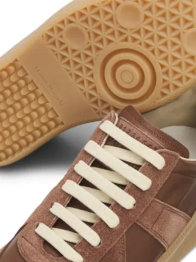 Maison Margiela Women's Replica Leather Platform Sneakers | Thumbnail 6 Maison Margiela Women's Replica Leather Platform Sneakers | Thumbnail 6