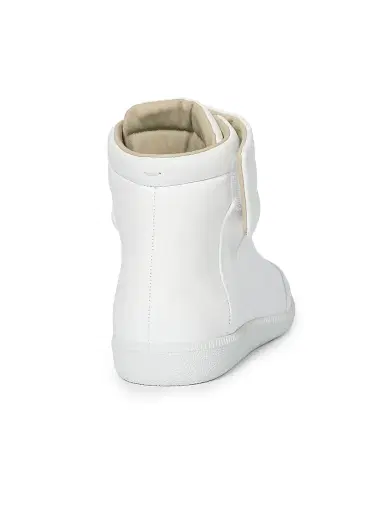 Maison Margiela Women's Future Mid-Top Leather Sneakers - White - Size 6 | Thumbnail 3 Maison Margiela Women's Future Mid-Top Leather Sneakers - White - Size 6 | Thumbnail 3