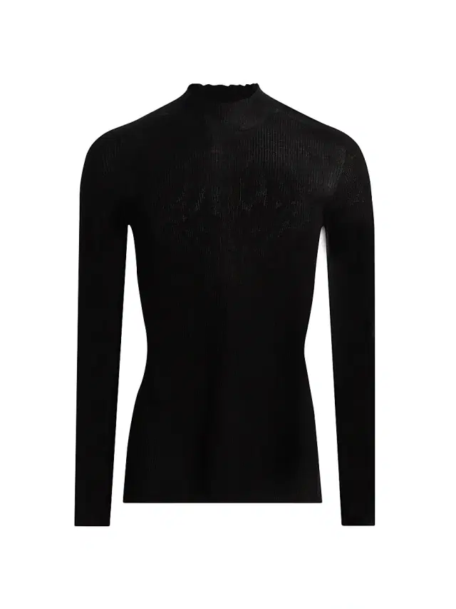 Rick Owens Men's Rib-Knit Wool Sweater - Black