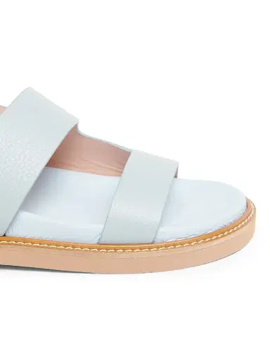 Pollini Women's Flow 40MM Leather Platform Sandals - Water Colour - Size 11 | Thumbnail 5 Pollini Women's Flow 40MM Leather Platform Sandals - Water Colour - Size 11 | Thumbnail 5