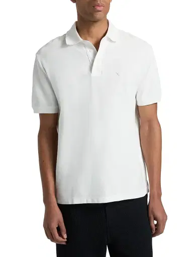 Emporio Armani Men's Cotton Polo Shirt | Thumbnail 3 Emporio Armani Men's Cotton Polo Shirt | Thumbnail 3
