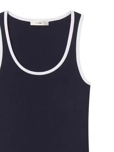 Frame Women's The Sporty Tank - Navy - Size XS | Thumbnail 7