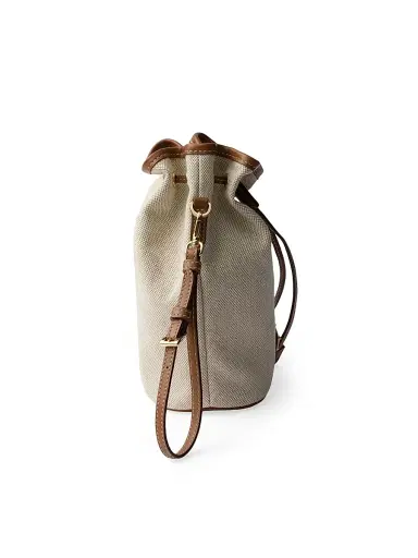 Prada Women's Canvas and Leather Pouch | Thumbnail 3