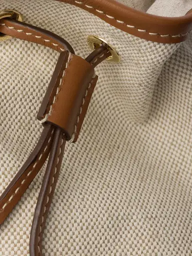 Prada Women's Canvas and Leather Pouch | Thumbnail 6