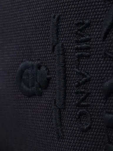 Prada Women's Jardinière Cotton Canvas Mini Top Handle Bag - Blue | Thumbnail 6