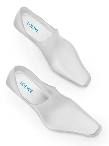 Loewe Women's Emily Aqua 45MM Booties - Transparent - Size 11 | Thumbnail 9 Loewe Women's Emily Aqua 45MM Booties - Transparent - Size 11 | Thumbnail 9