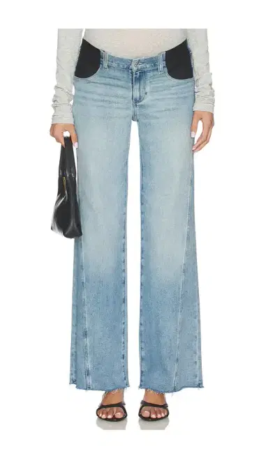 PAIGE Anessa Twisted Outseam Maternity Jeans | Thumbnail 2 PAIGE Anessa Twisted Outseam Maternity Jeans | Thumbnail 2