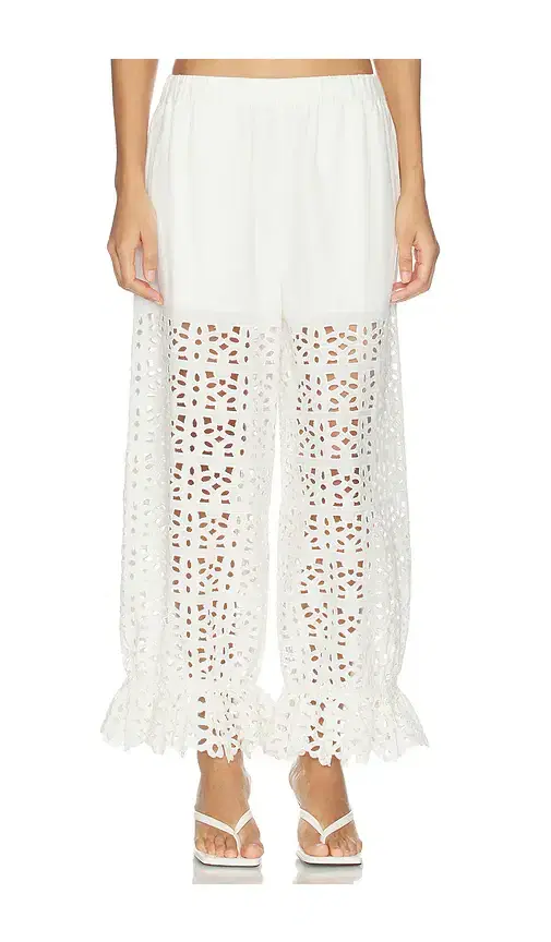 Leila Eyelet Pants